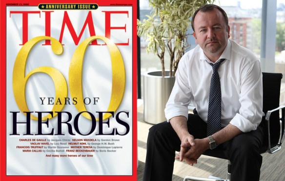 Mike Bealing. TIME, London. Photo: Philip Hollis