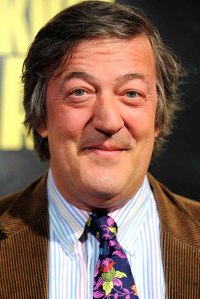 Actor Stephen Fry arrives at the premier