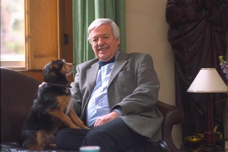 “His Eminence” Greaves (right, in jacket) with the late, great Preston